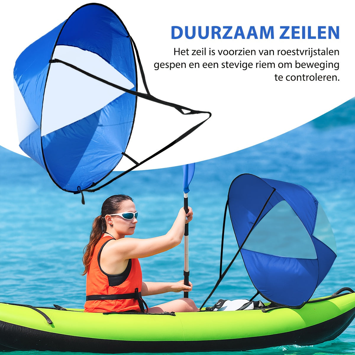 SpeedSail Foldable Kayak Sail – Efficient and Easy to Use