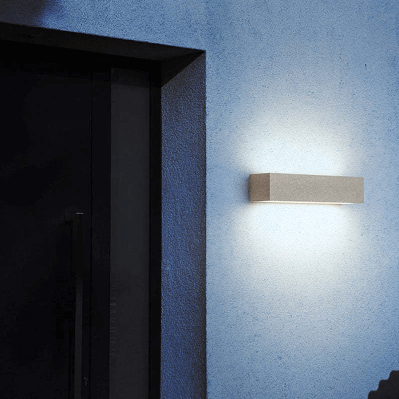 LED Outdoor Wall Light - Right Angle Design