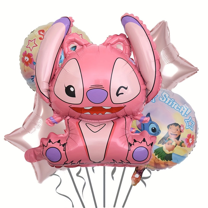 Stitch Balloon Set – 5 Pieces for a Magical Party