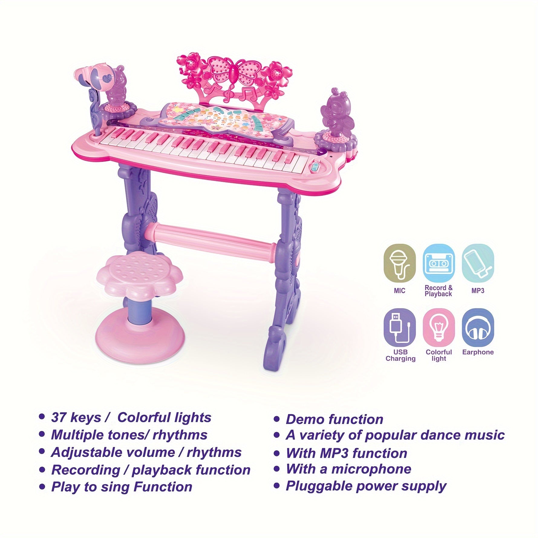 Melody Magic Play Keyboard - For Musical Development and Fun