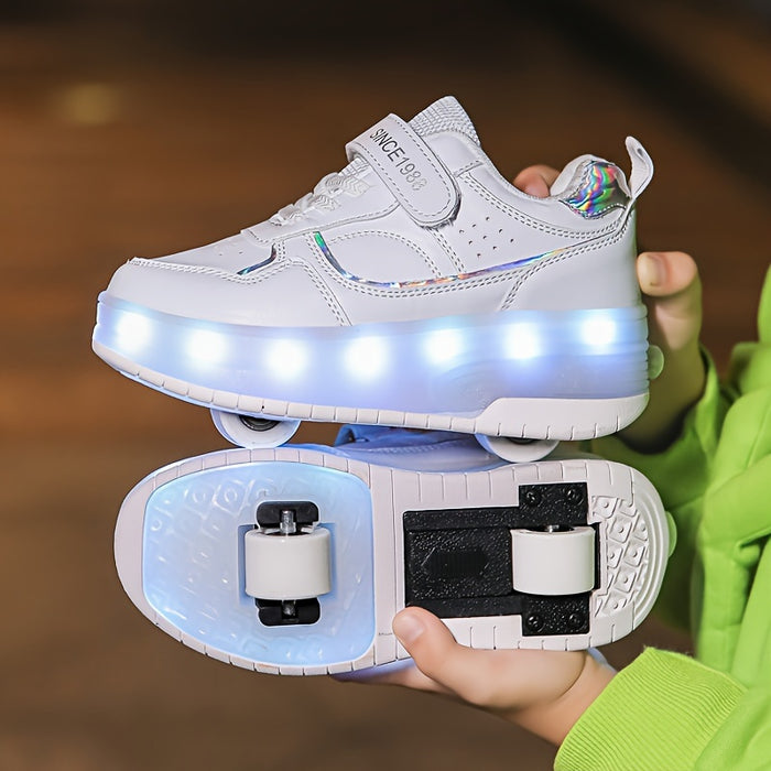 FlashRider – Light Show Roller Sneakers for Children