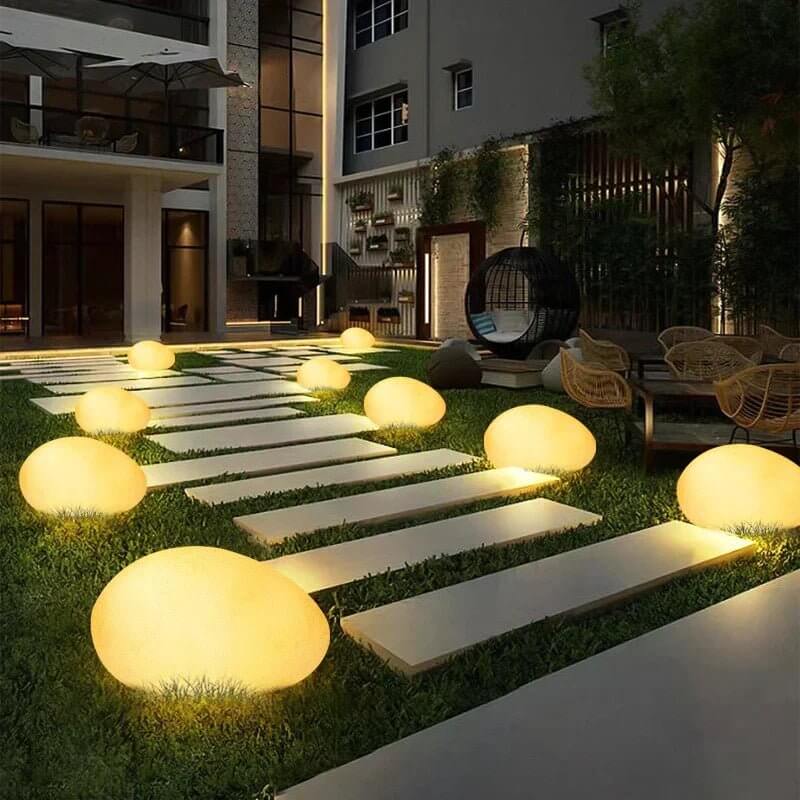 LED Garden Lamp - Outdoor Lighting with Remote Control