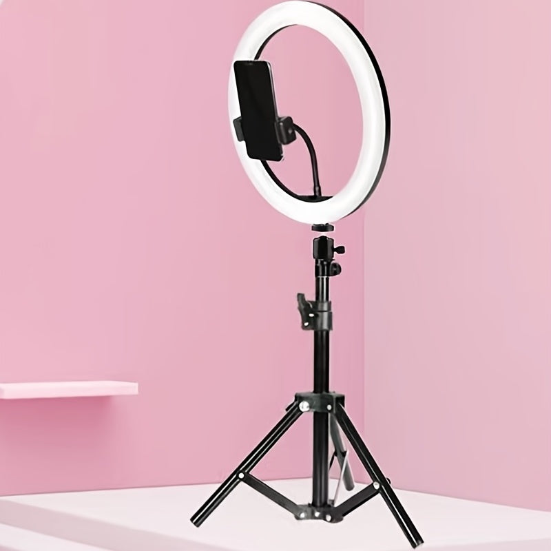 10-inch Beauty Ring Light with 55 cm Tripod – Perfect for Photography, Videography, and Makeup
