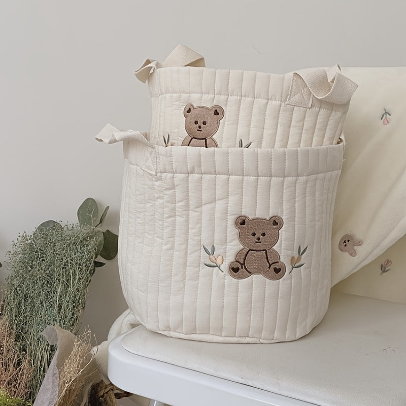 Quilted Fabric Storage Bag for the Children's Room – Buy 1 Get 1 Free
