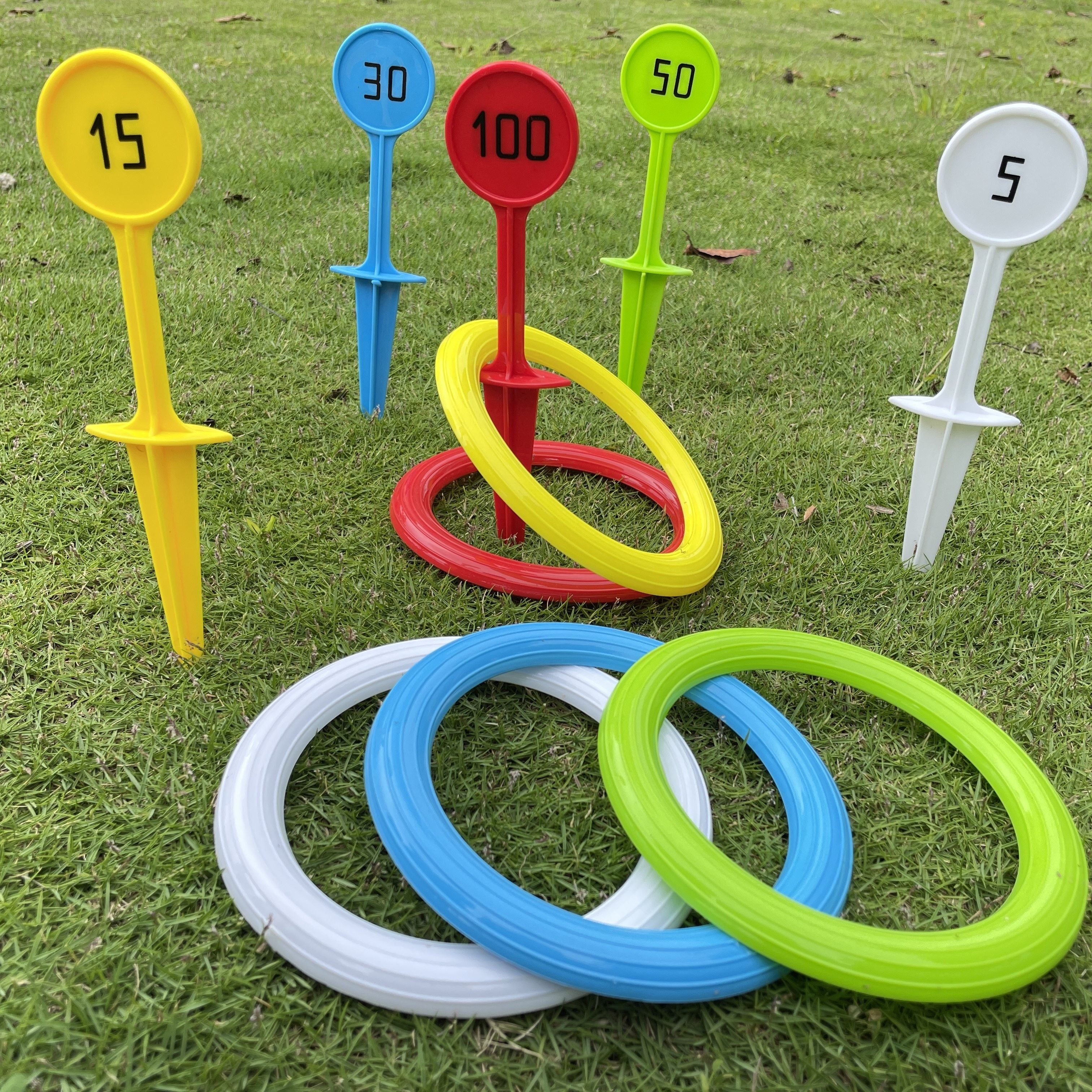 Colourful Ring Toss Set - For Enjoyable Outdoor Activities