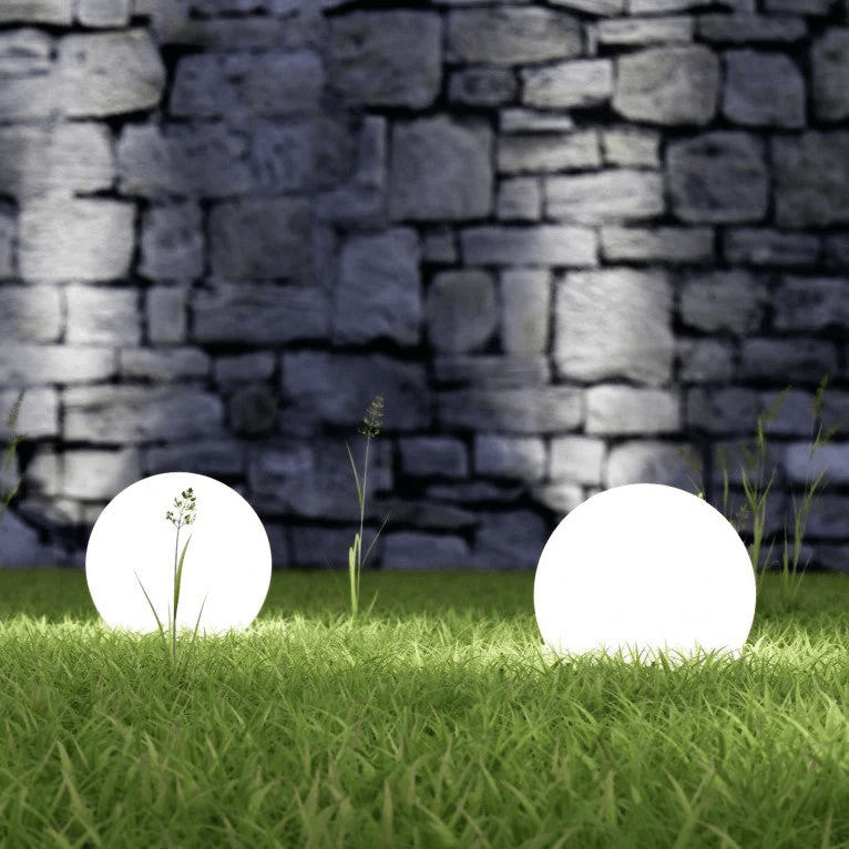 Solar-Powered Globe Garden Light