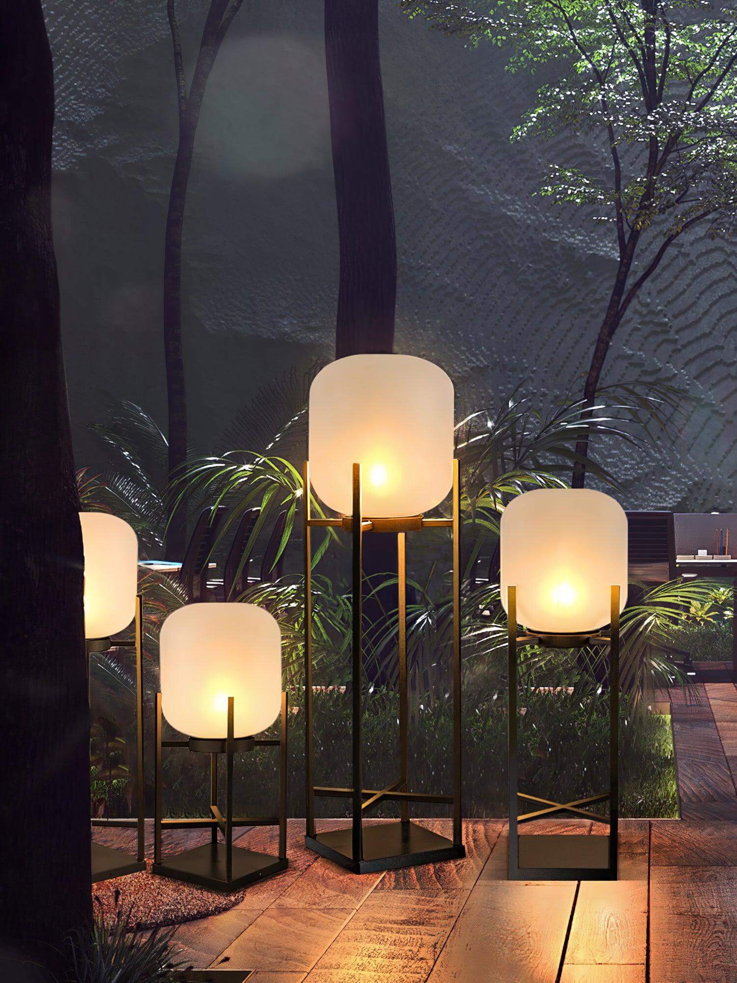 Solar Outdoor Floor Lamp - Sustainable