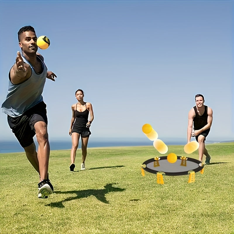 Dynamic Mini Volleyball Net – Compact and Suitable for Any Playing Location