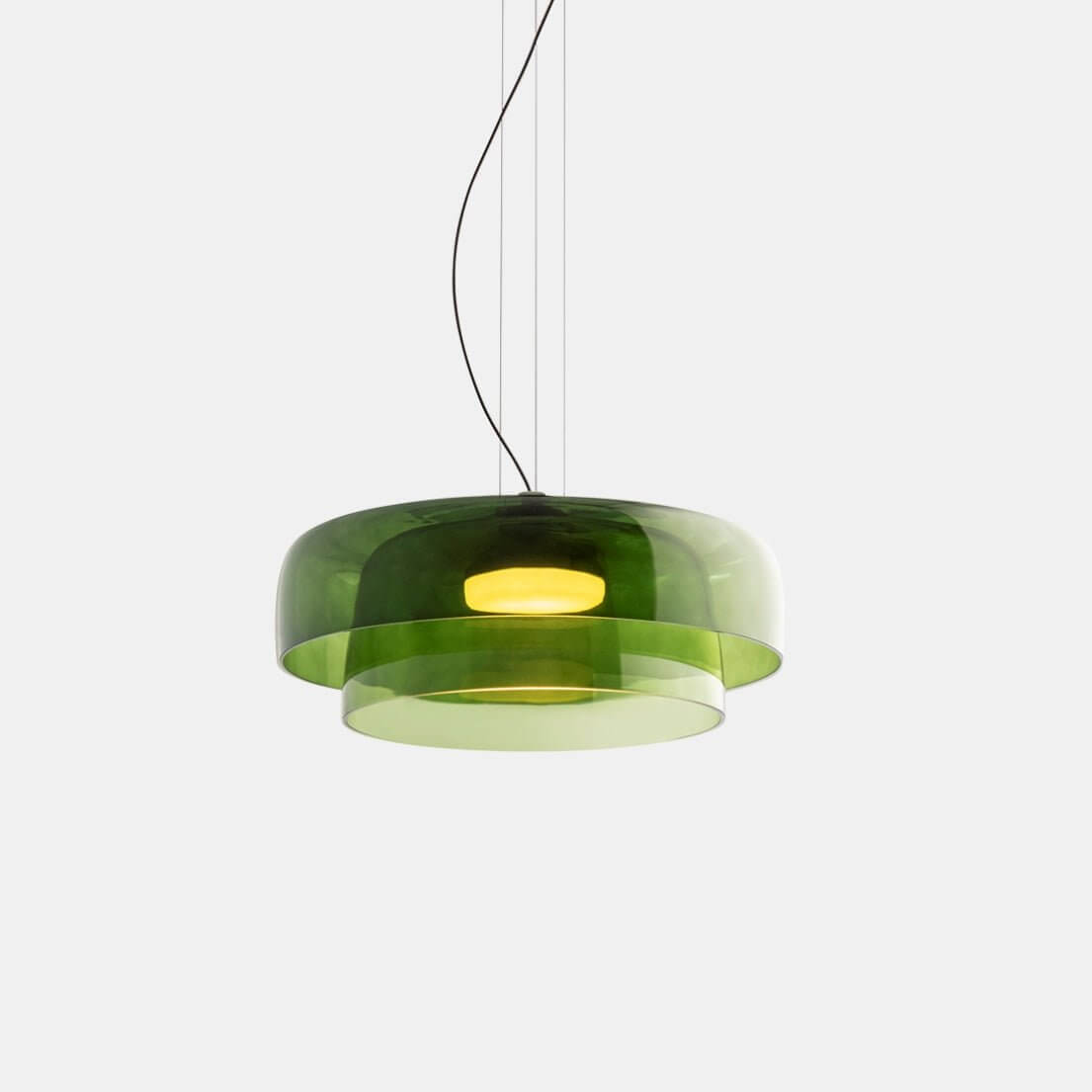 Norwegian Glass Pendant Lamp - Unique Design