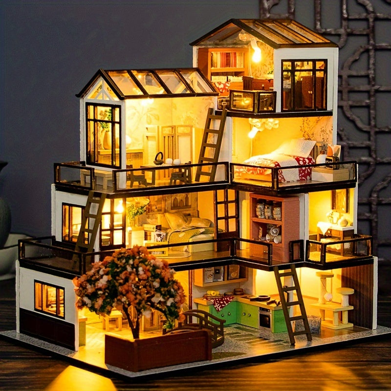 Lightnest Miniature House - Creative Building Fun for Every Hobbyist