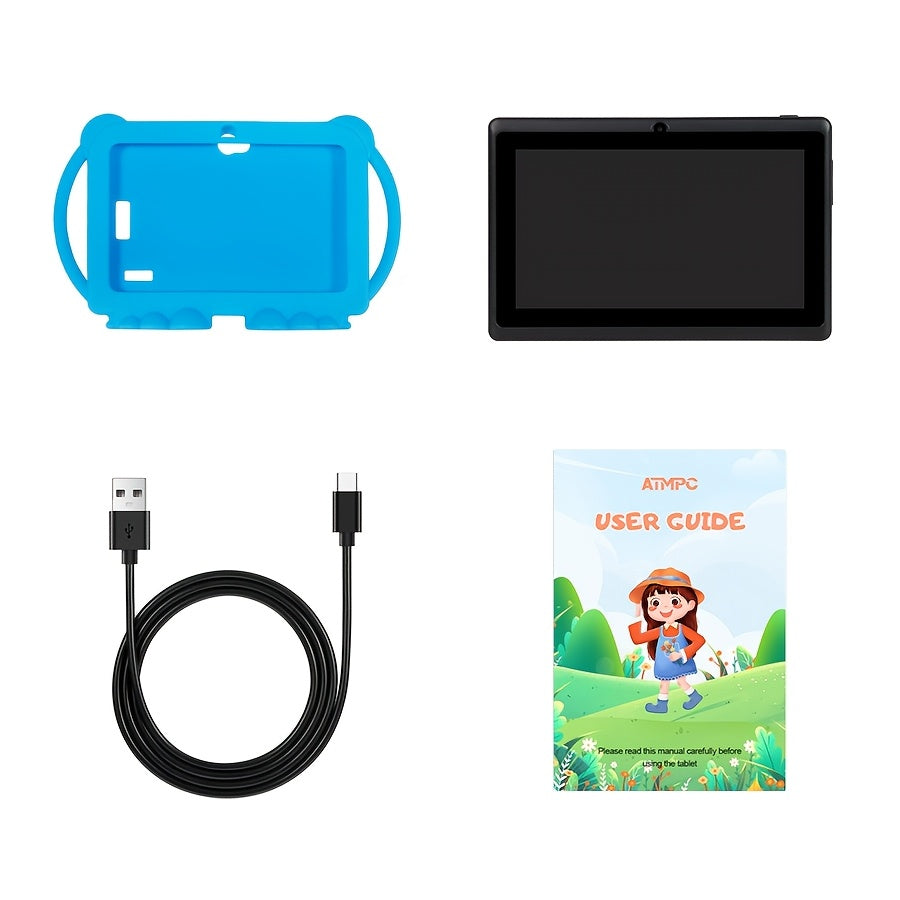 Tablet for Children – With Eye Protection, Shockproof Case and Support for Educational Apps