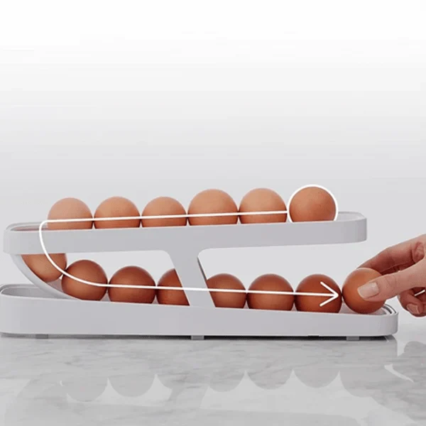 SmartEgg - Practical Egg Holder with Rolling Function