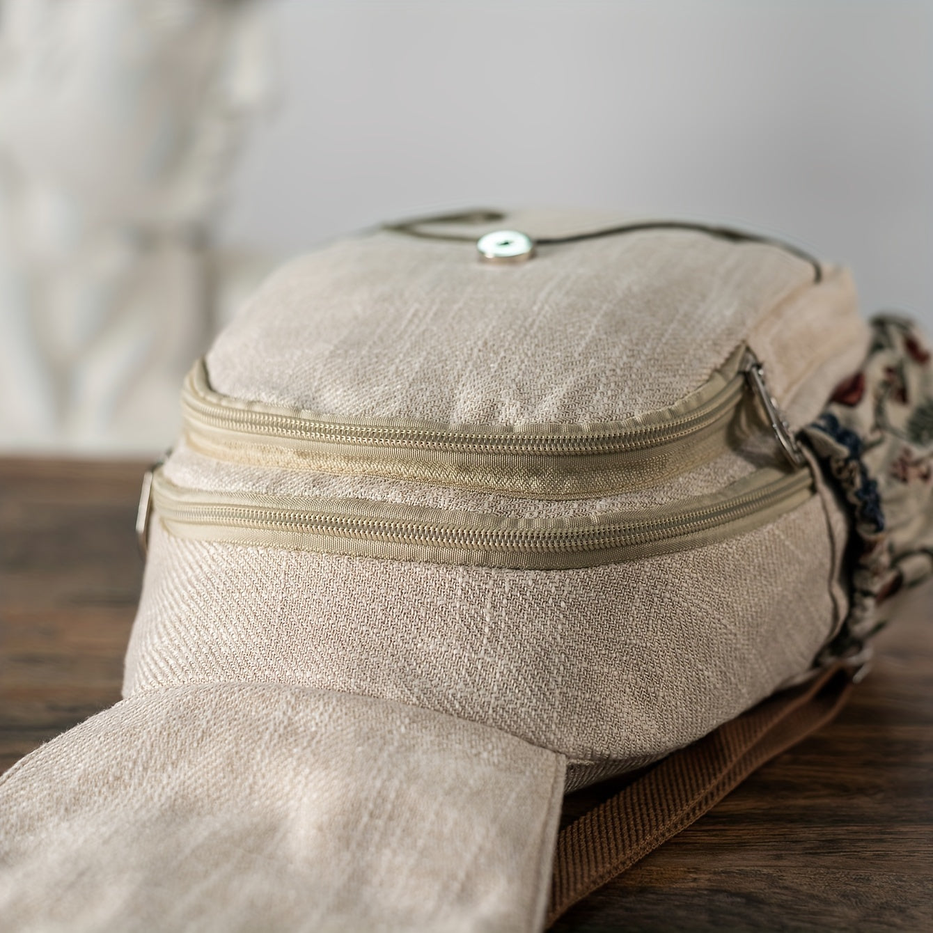 EthnoCharm Embroidered Rucksack – Artistic and Practical