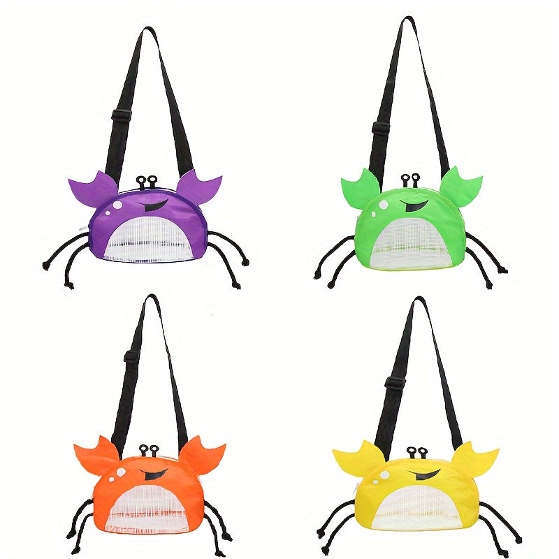 Dear Crab Shoulder Bag – Playful, Lightweight Beach Bag for Children with Adjustable Shoulder Strap