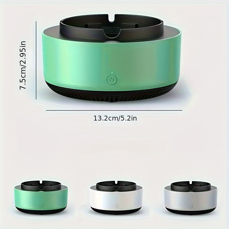Smart Ashtray with Air Purifier – Effective Smoke and Odour Removal with a Sleek Design
