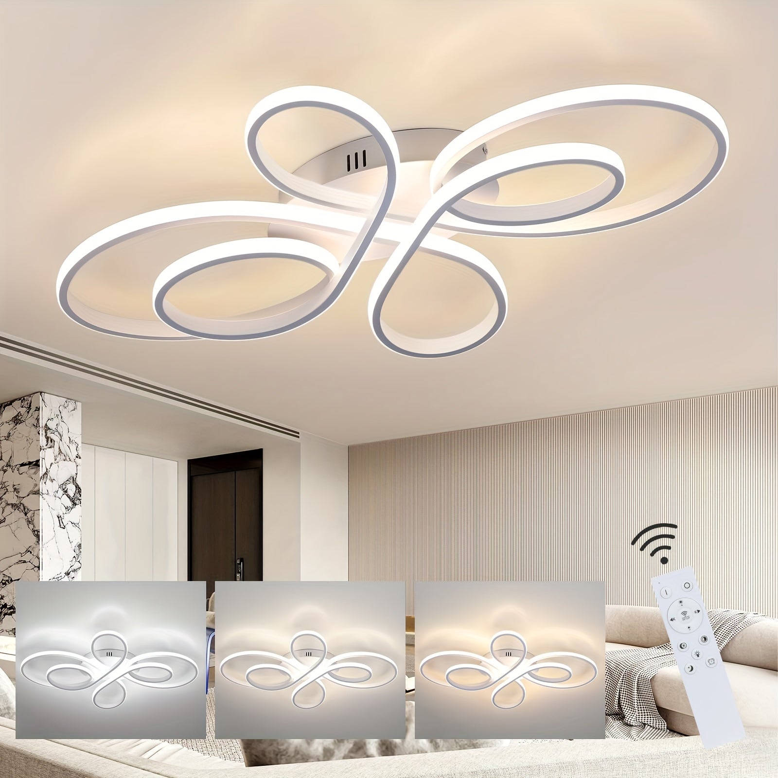LED Ceiling Light 90W – Large Diameter and Dimmable