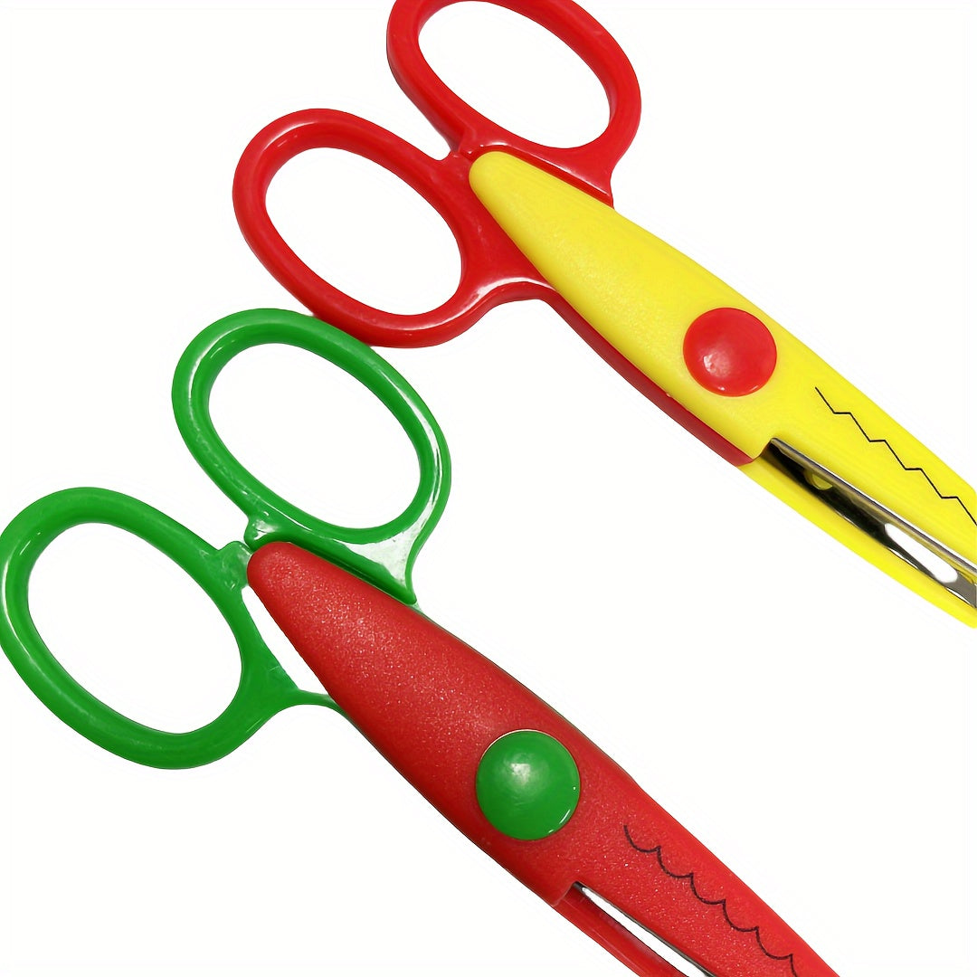 Colourful Creative Scissors Set – Decorative Edges for Crafts and DIY