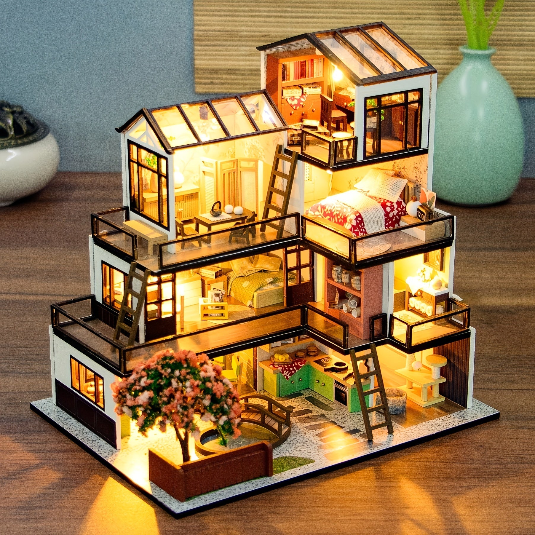 Lightnest Miniature House - Creative Building Fun for Every Hobbyist