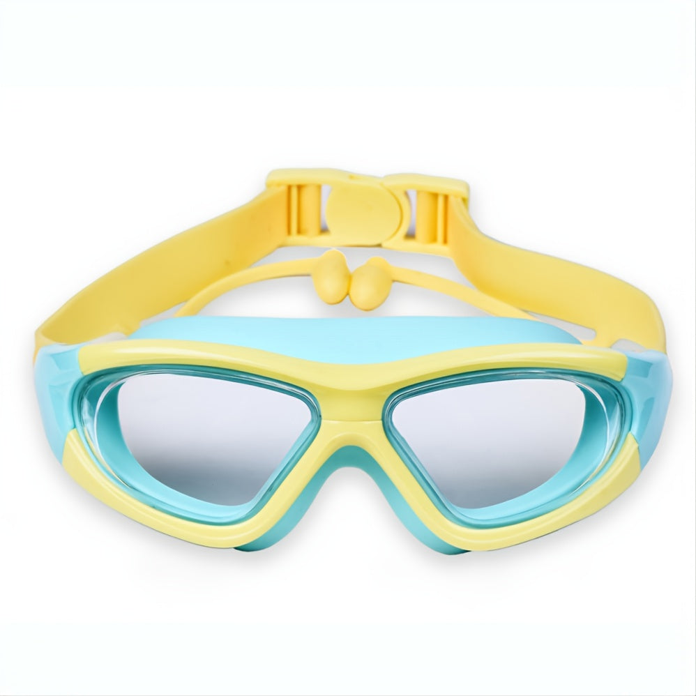 Kids' Swimming Goggles with Large Frame – Comfortable & Anti-Fog for Swimming Fun