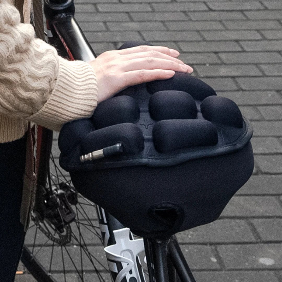 AirSeat | Comfortable Shock-Absorbing Bike Saddle | Perfect Air Circulation | Adjustable Air Pressure | Anti-Slip Silicone Base | Dry and Soft Seating | Ideal for Long Rides | Available in Sizes S and M