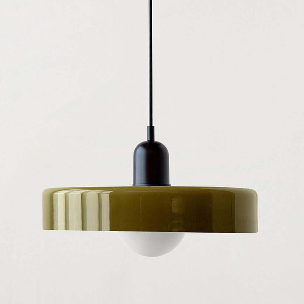Colourful Glass Pendant Lamp - Modern Design