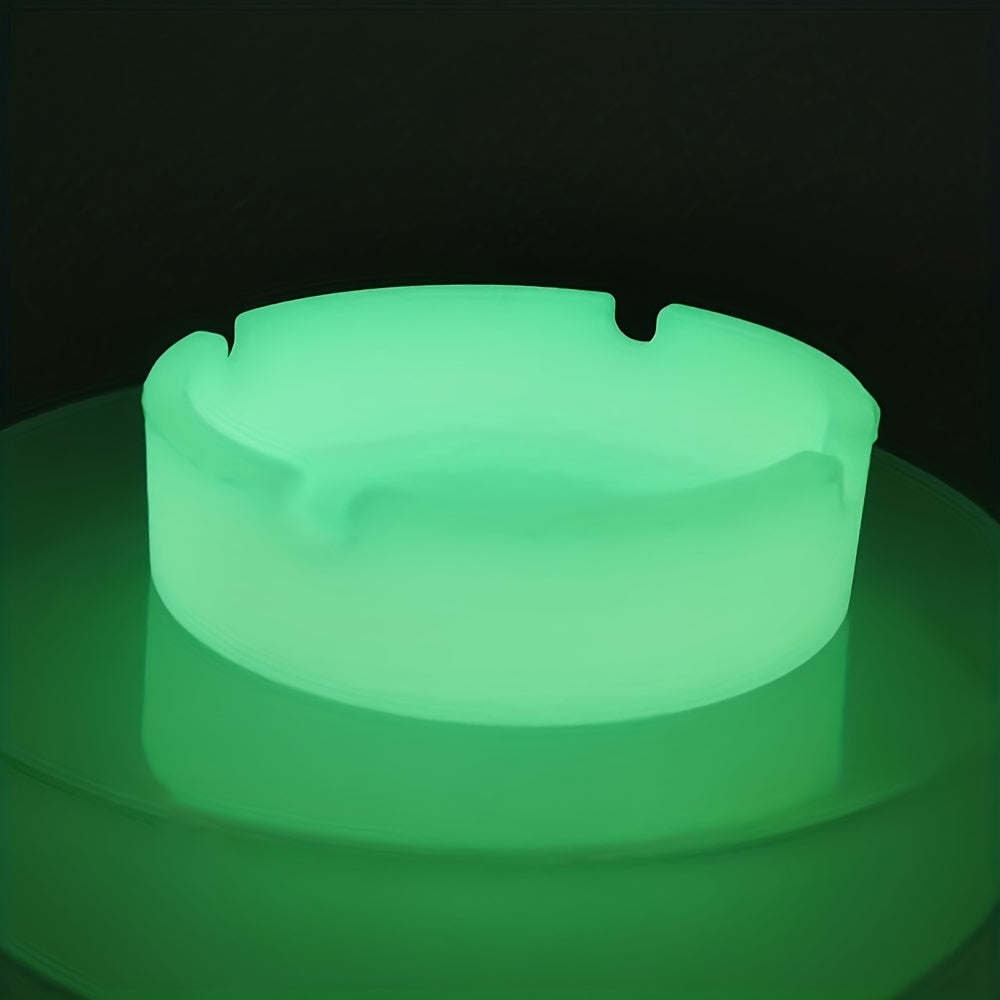 GlowLite Silicone Ashtray – Heat Resistant and Portable