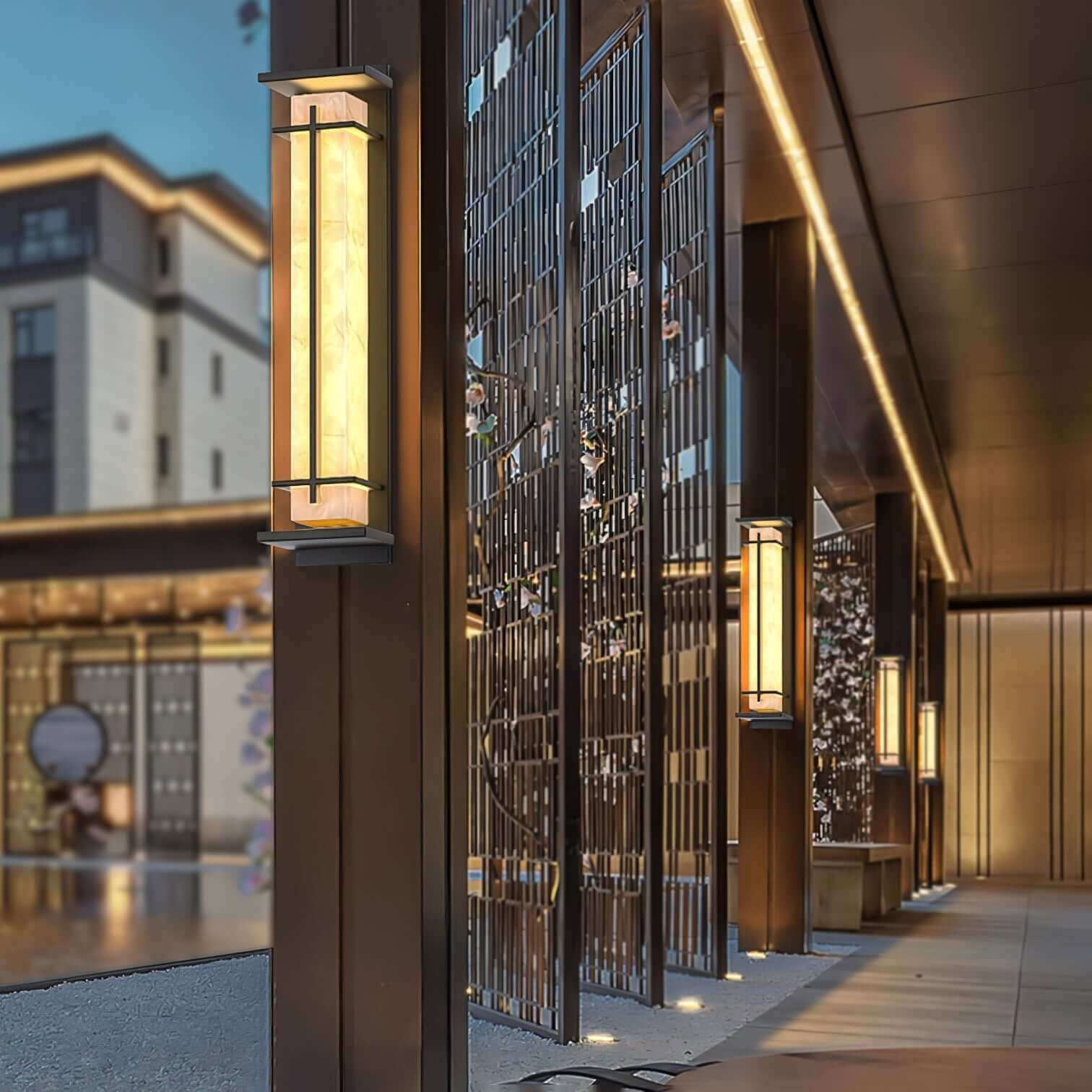 Modern Outdoor Wall Light - Waterproof & Durable