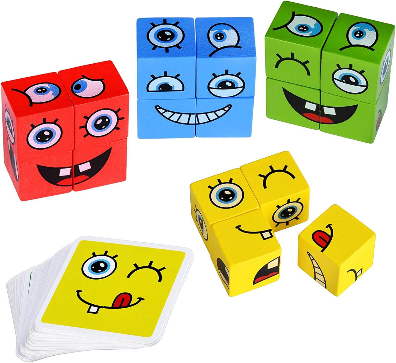 Interactive Expression Building Block Game for Children – MimikMatch