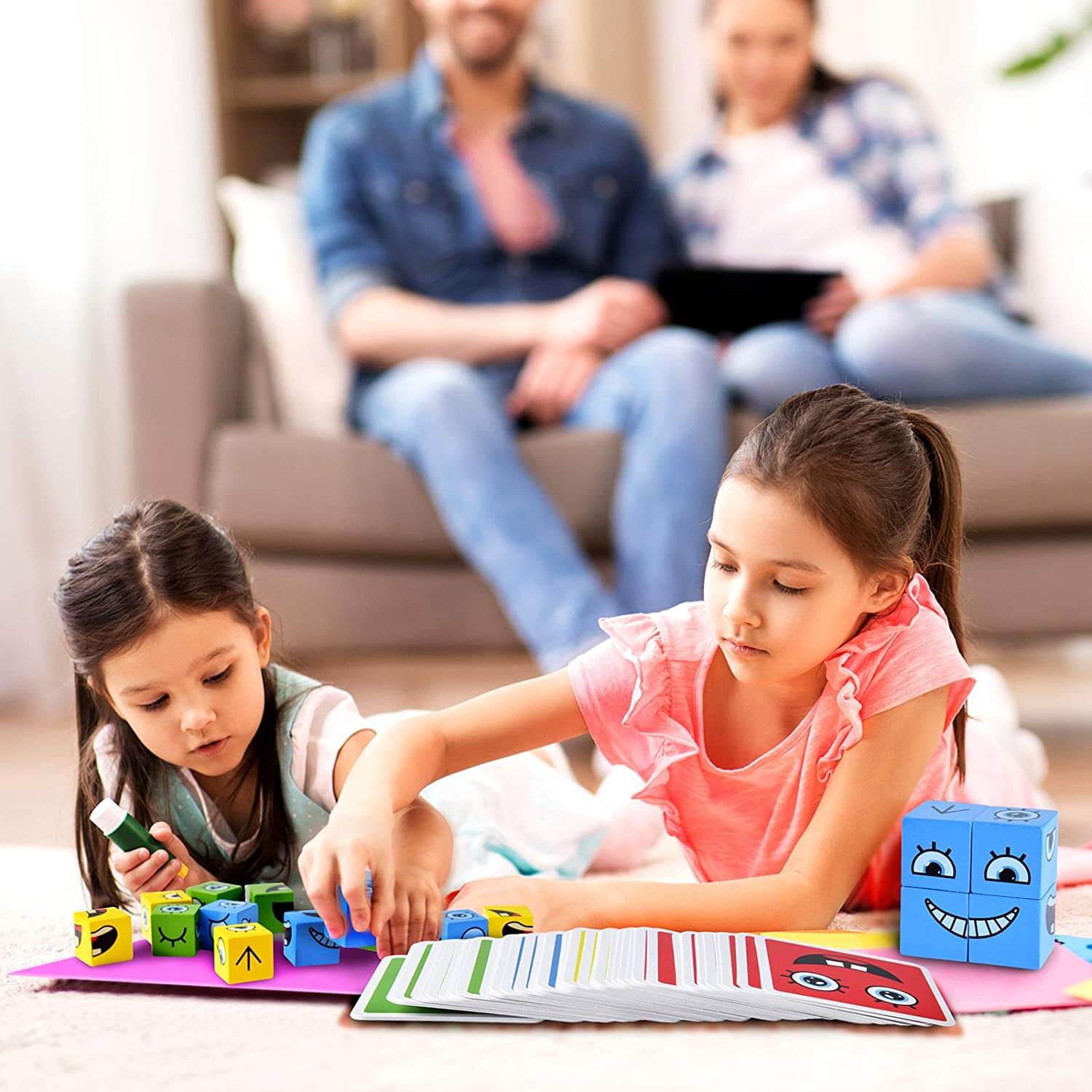 Interactive Expression Building Block Game for Children – MimikMatch