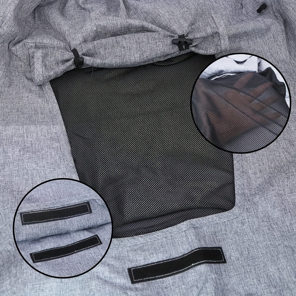 Foldable Sunshade for Pushchair – UV Protection and Flexible Straps for Perfect Coverage