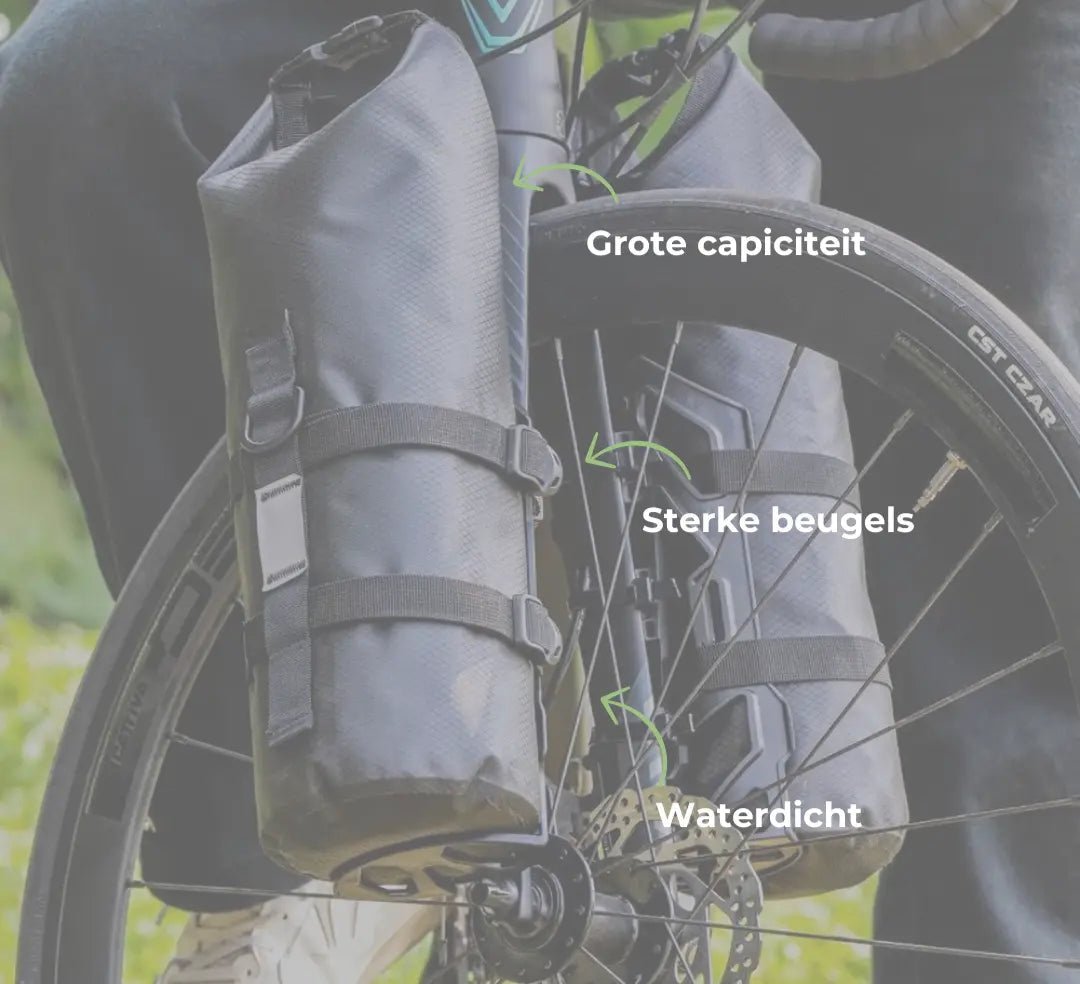 Waterproof Front Wheel Panniers – AdventurePacks