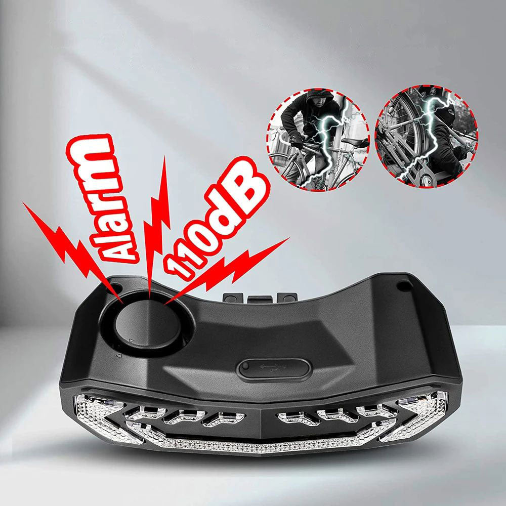 Smart Rear Light Alarm - BikeGuard™