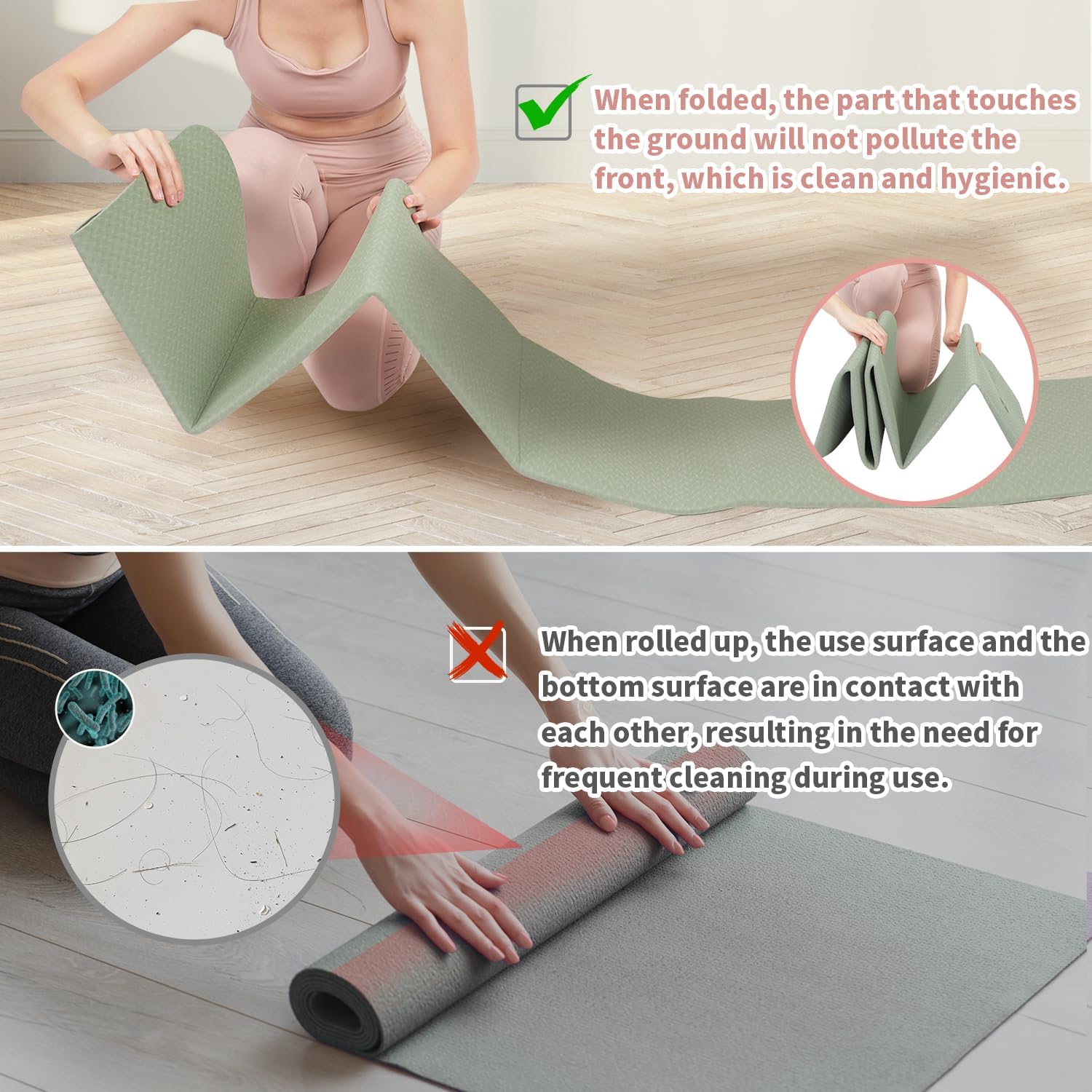 Thick Foldable Yoga Mat - FlexiMat