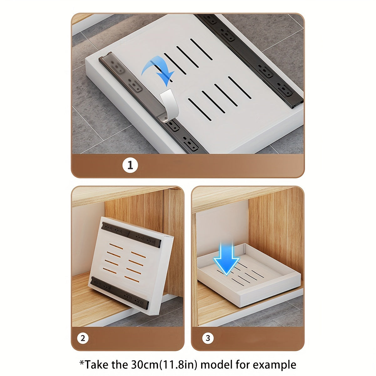 Extendable Kitchen Cabinet Organizer - Lina