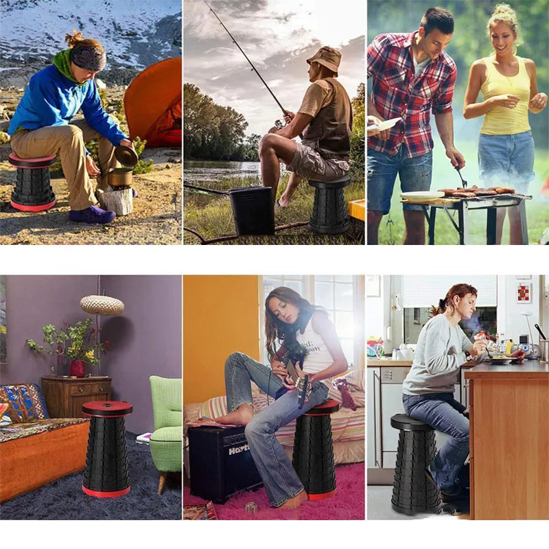Portable Folding Stool - CompactGo
