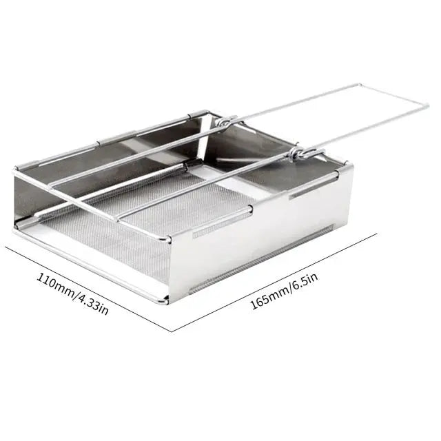 Folding Stainless Steel Wood Stove - TrailFlame