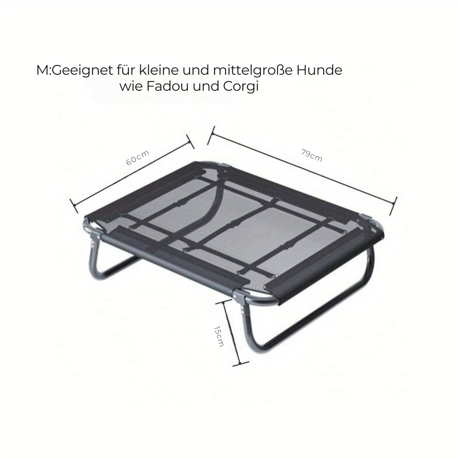 Foldable Dog Bed - TravelBuddy