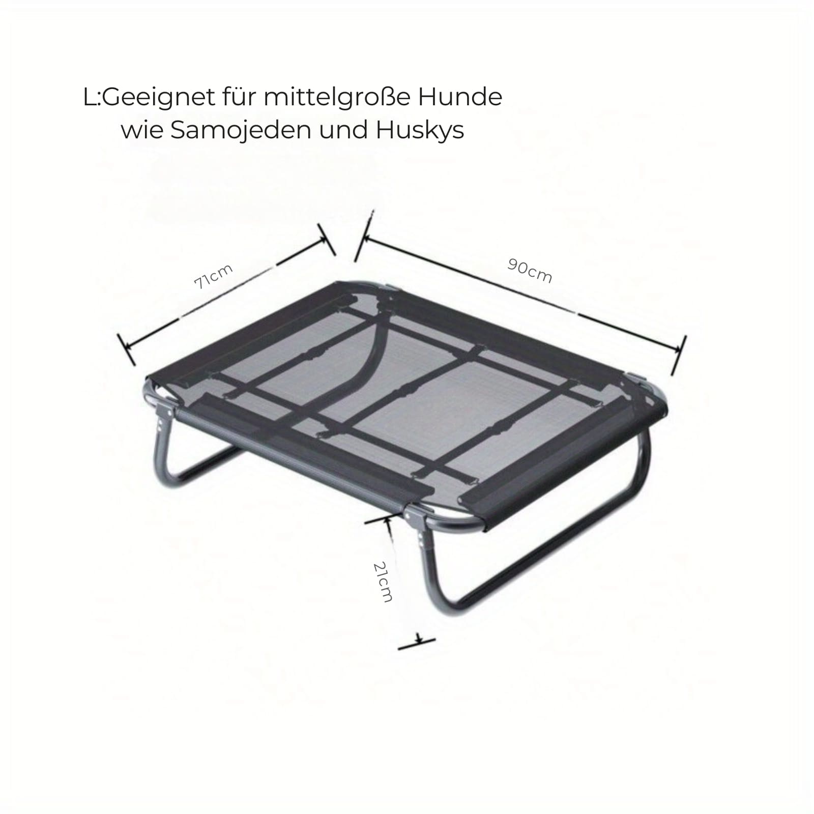 Foldable Dog Bed - TravelBuddy