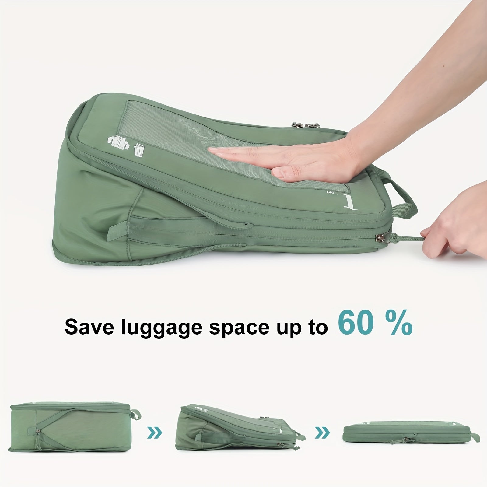TravelSmart Compression Packing Cube Set – Efficient Luggage Solution