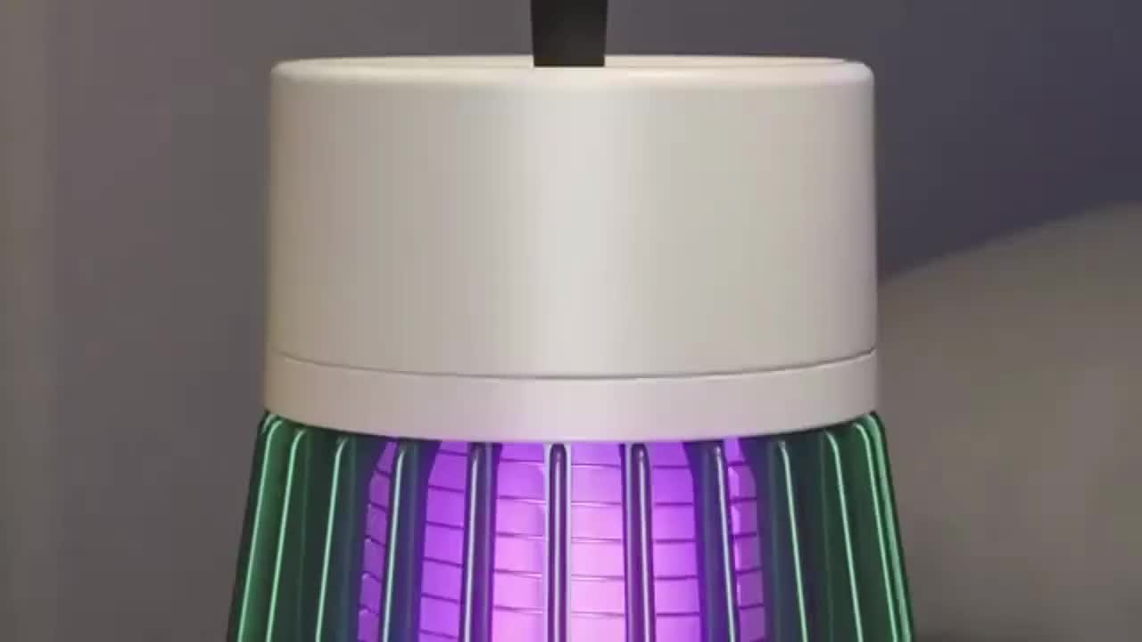 USB Rechargeable Insect Zapper – Quiet and Convenient for Indoor Use and Desks