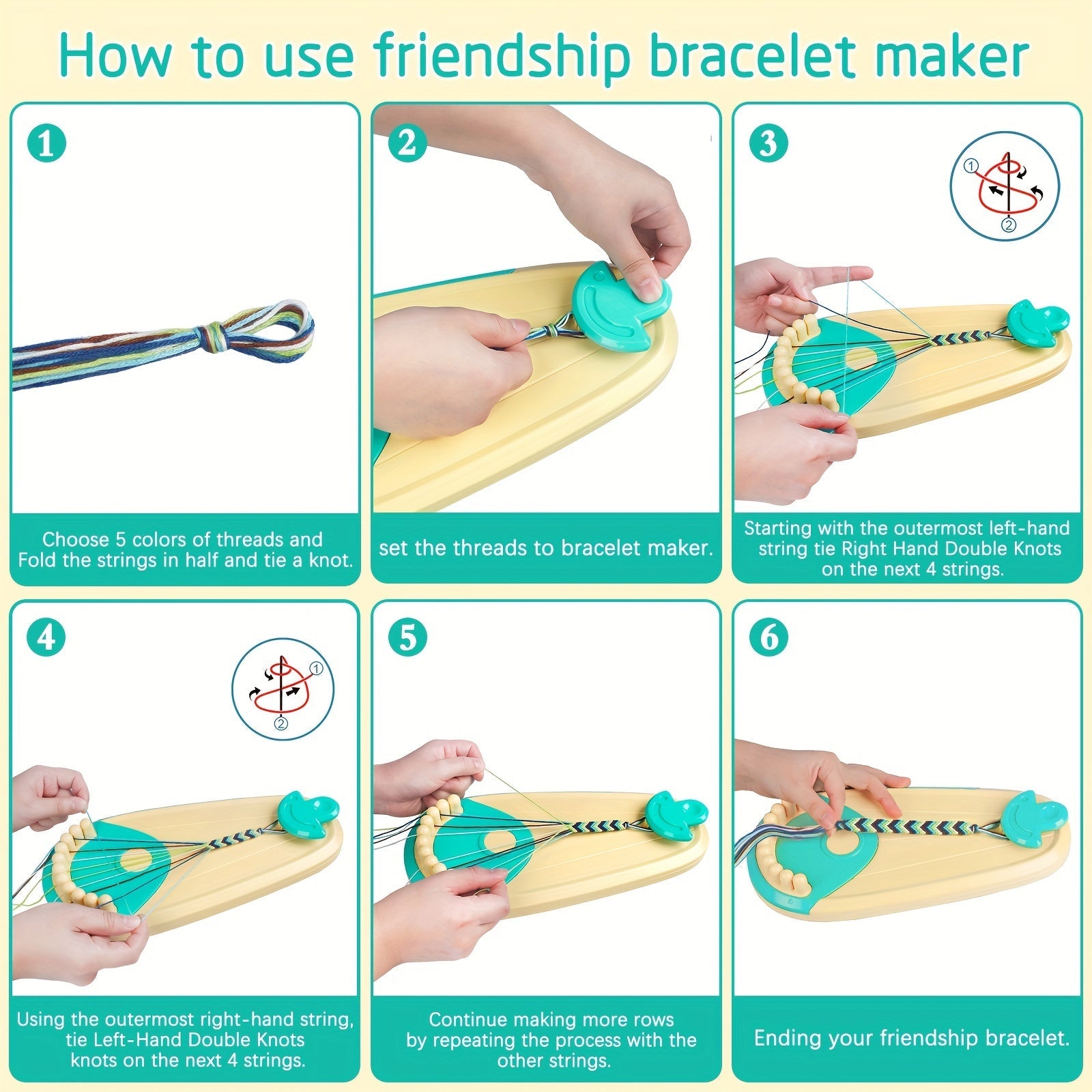 Creative Friendship Bracelet Maker – For Unforgettable Moments of Togetherness