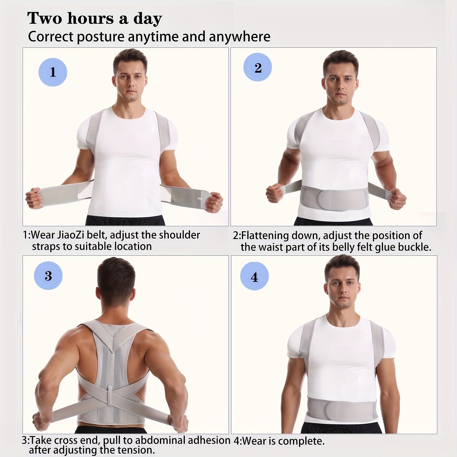 PostureFit Posture Trainer – Comfortable and Adjustable