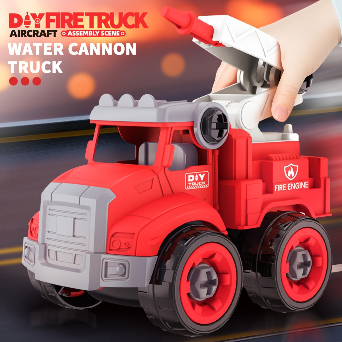 Firefighter Heroes Construction Set - Build Your Own Fire Engines and Save the Day