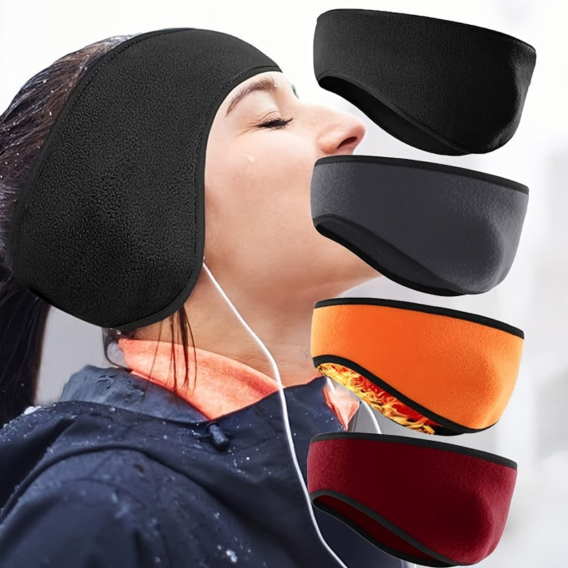Fleece Ear Warmer Headband - Perfect for Outdoor Activities in Winter