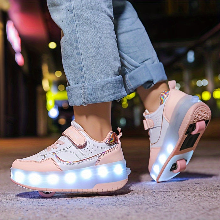 FlashRider – Light Show Roller Sneakers for Children