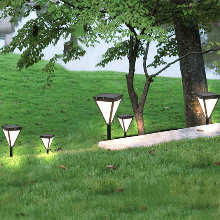 Modern LED Outdoor Lamp - Durable Metal