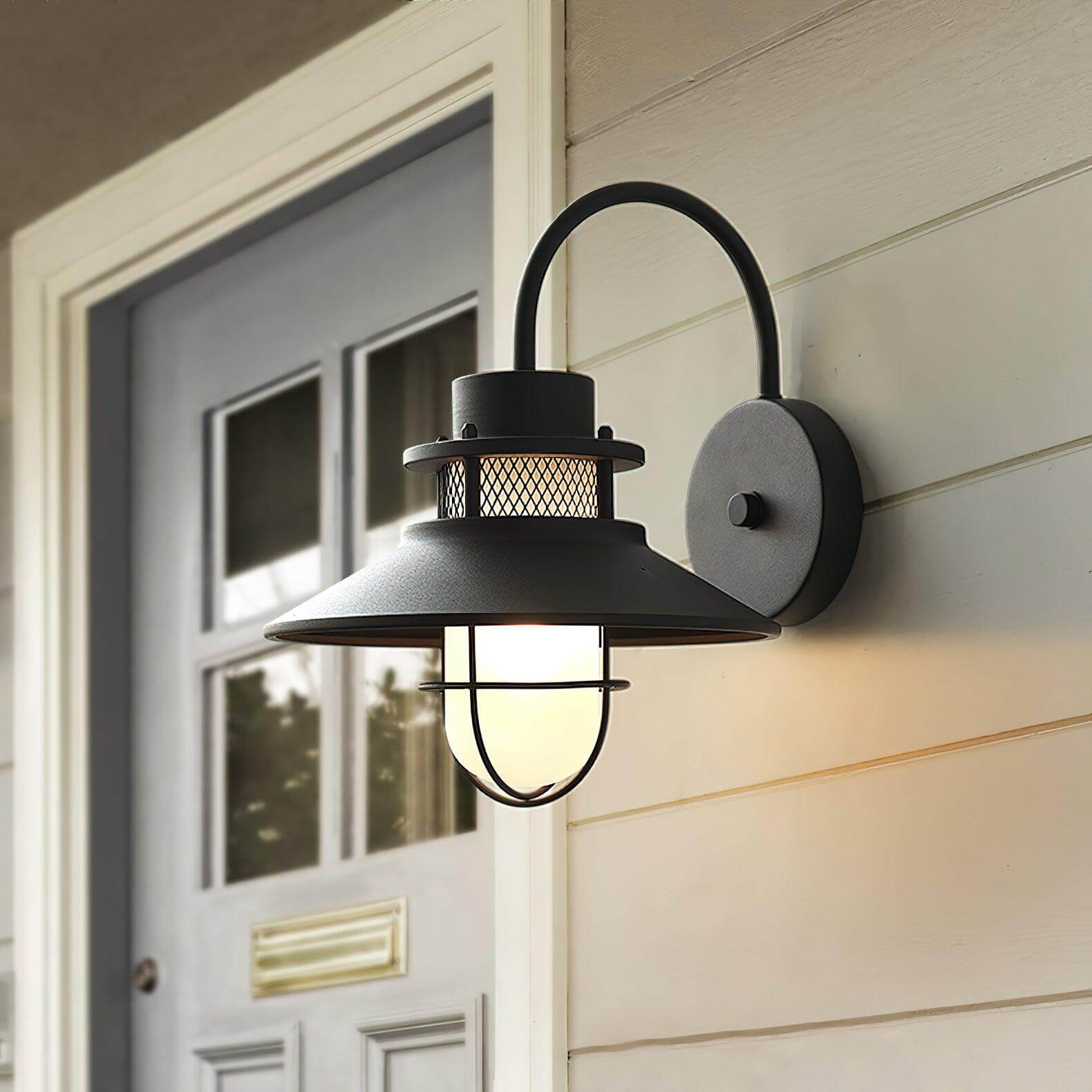 Industrial Outdoor Wall Light - Weatherproof