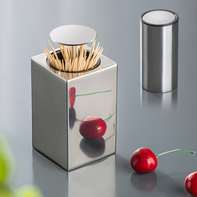 AutoPop Toothpick Dispenser – Practical and Modern