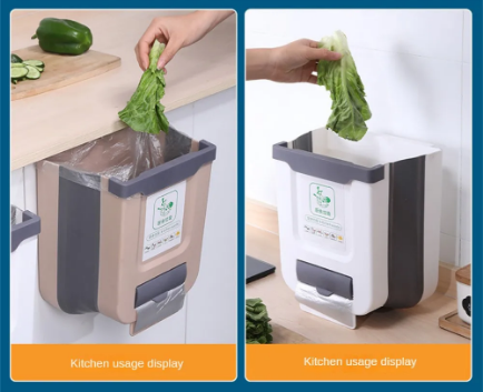 Foldable Kitchen Bin - For Smart Waste Management in Any Kitchen