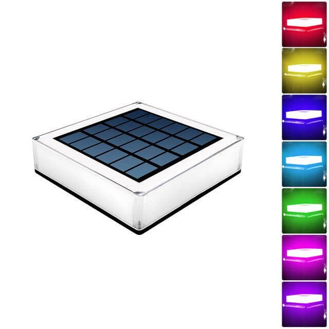 Modern Outdoor LED Solar Light - Sustainable